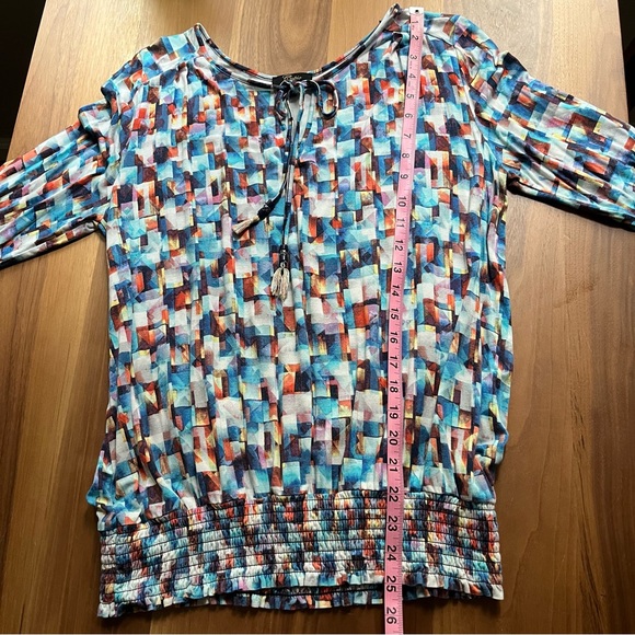 patterned blouse - Picture 3 of 7